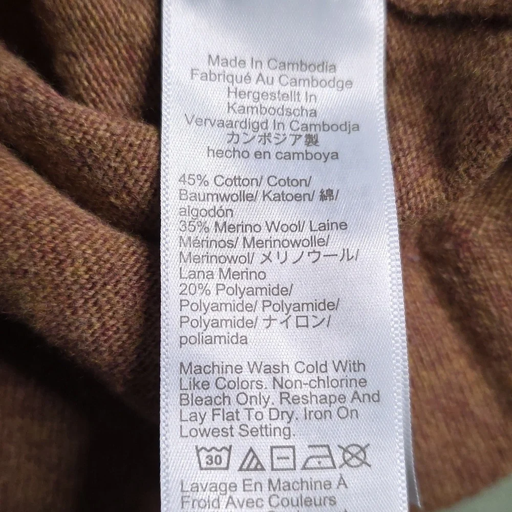 J. Crew Women's Brown Crewneck Sweater Size Small